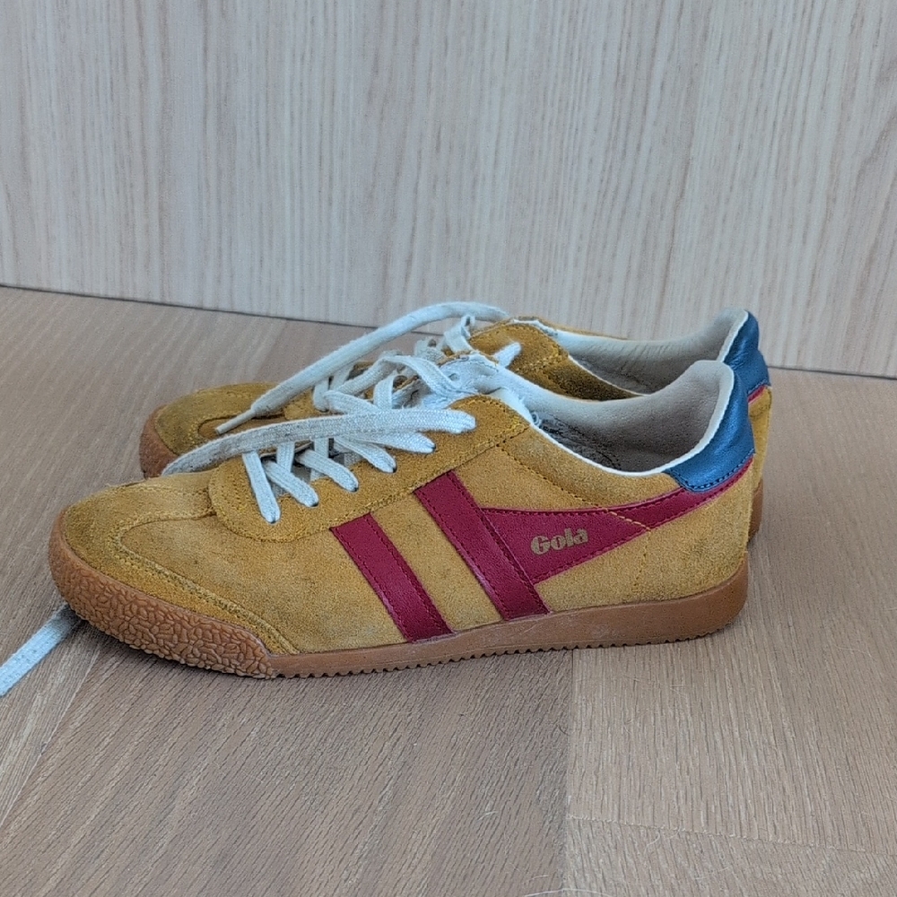 Gola Yellow and Red Sneakers